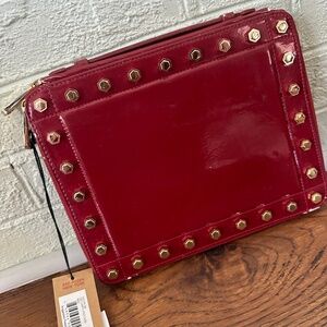 Zach Posen New York - Get Happy iPad Case - Red with Flaws